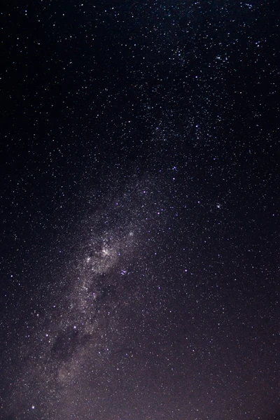 Impresionante vista de la Vía Láctea: Un espectáculo celestial de estrellas y nebulosas en el cielo nocturno