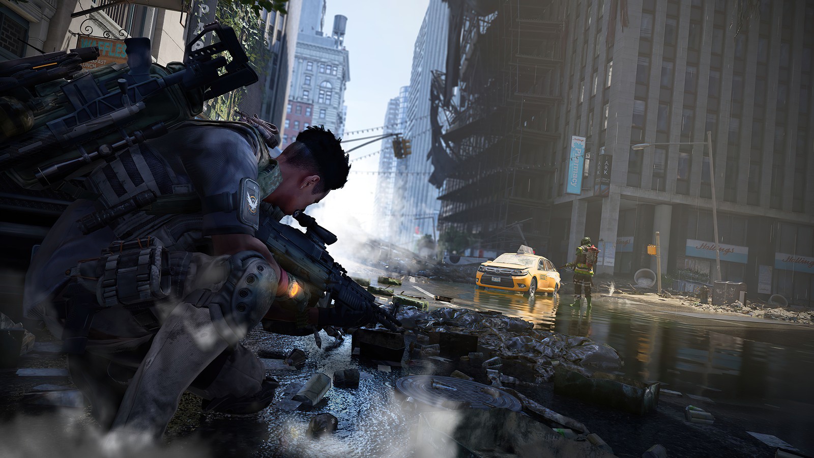 tom clancys, the division 2, warlords of new york, video game, agent wallpaper