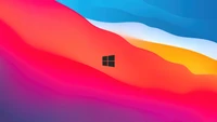 windows, logo, background, os