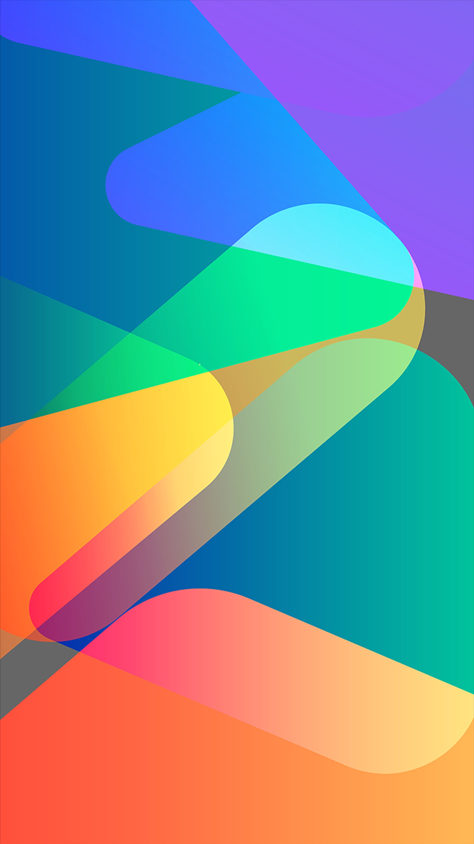 Un primer plano de un fondo abstracto colorido con un diseño curvado (micromax, android, teléfono inteligente, colorido, azul eléctrico)