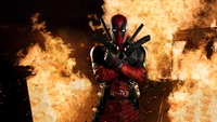 Deadpool: The Fiery Hero in Action