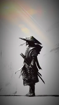 assassin, sad, samurai wallpaper