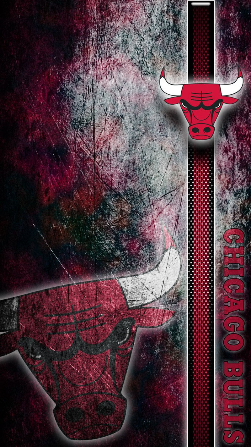 Обои chicago bulls, обои chicago bulls, обои chicago bulls (баскетбол, чёрный, быки, чикаго, chicago)