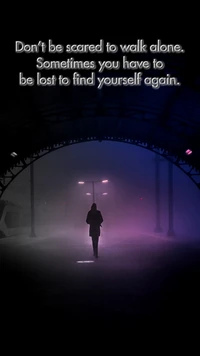 alone, sayings wallpaper