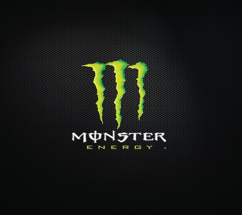 Логотип monster energy на черном фоне (чёрный, энергетический напиток, логотип, монстр энергия, monster energy)