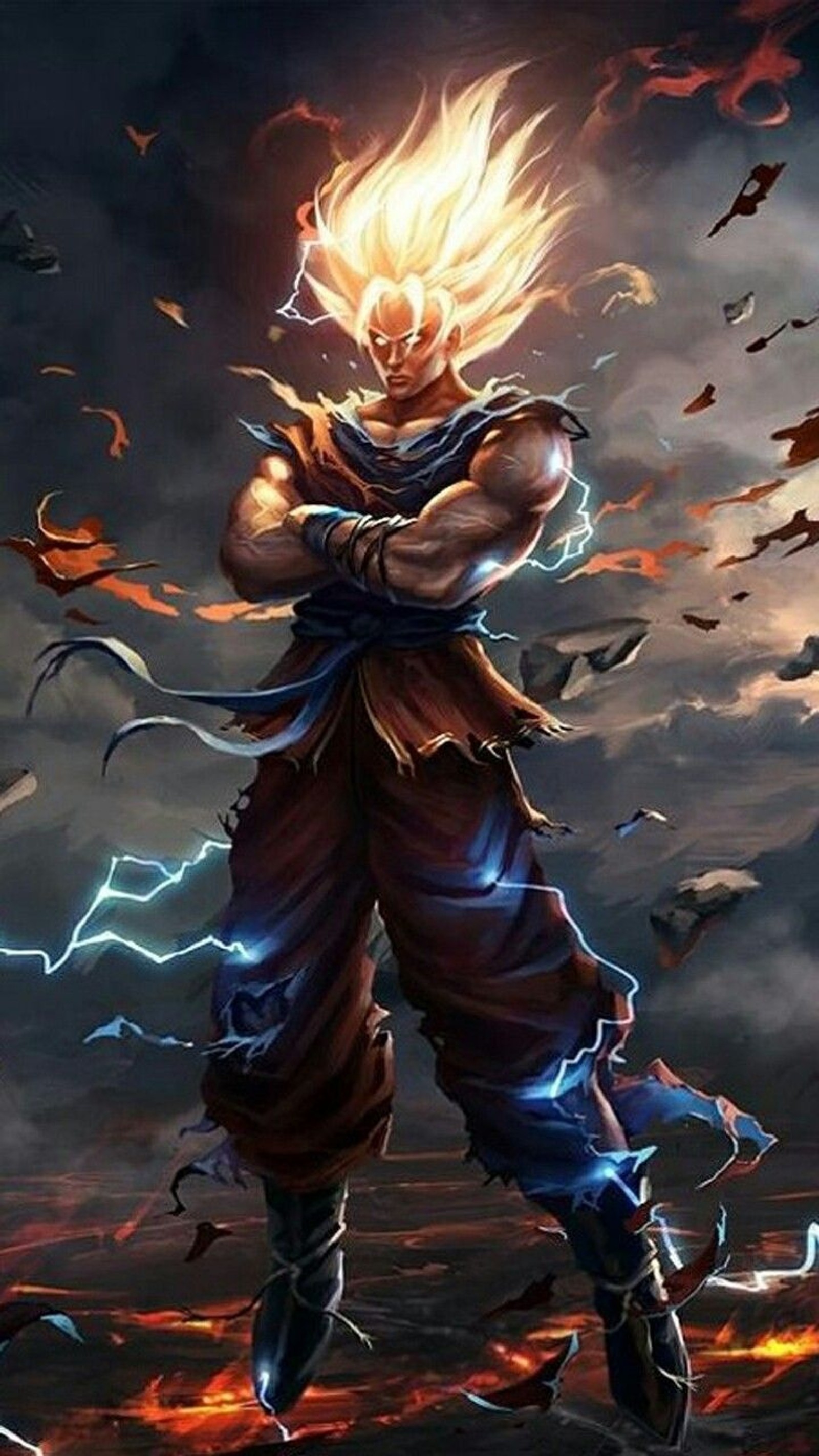 Descargar fondo de pantalla dragon ball, dragon ball z, goku, gragon ball super, límite