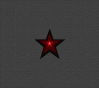 diseño, rojo, estrella