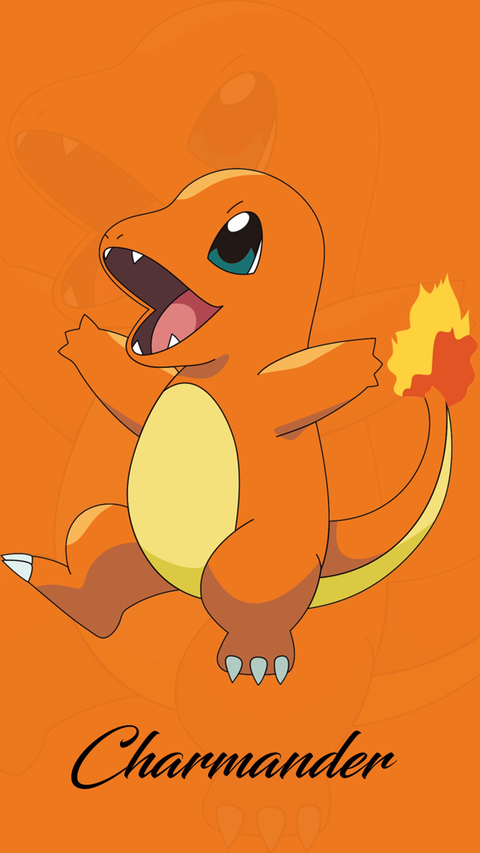 Pokemon charourie wallpaper by the - art - of - pokemon (charmander, game, go, nintendo, poke)