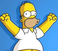 bart, blue, cartoon, fox, homer wallpaper