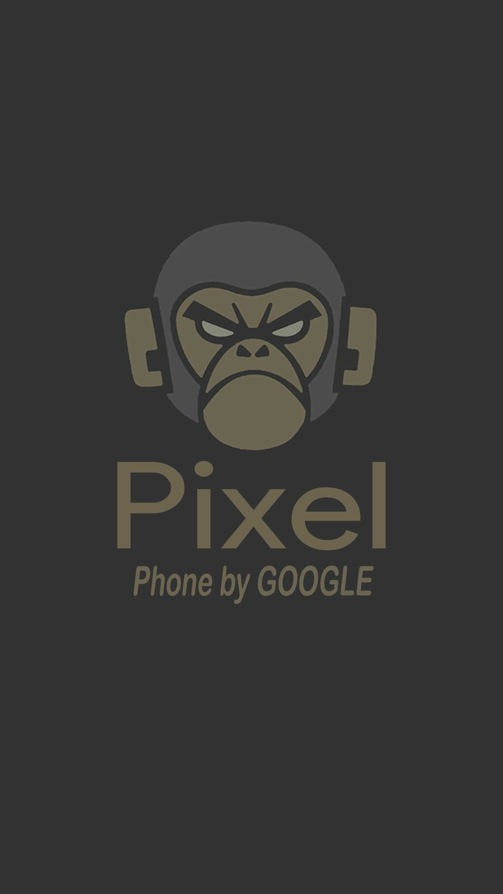 A close up of a monkey wearing a helmet with a google logo (929, android, android 8, ape, bape)