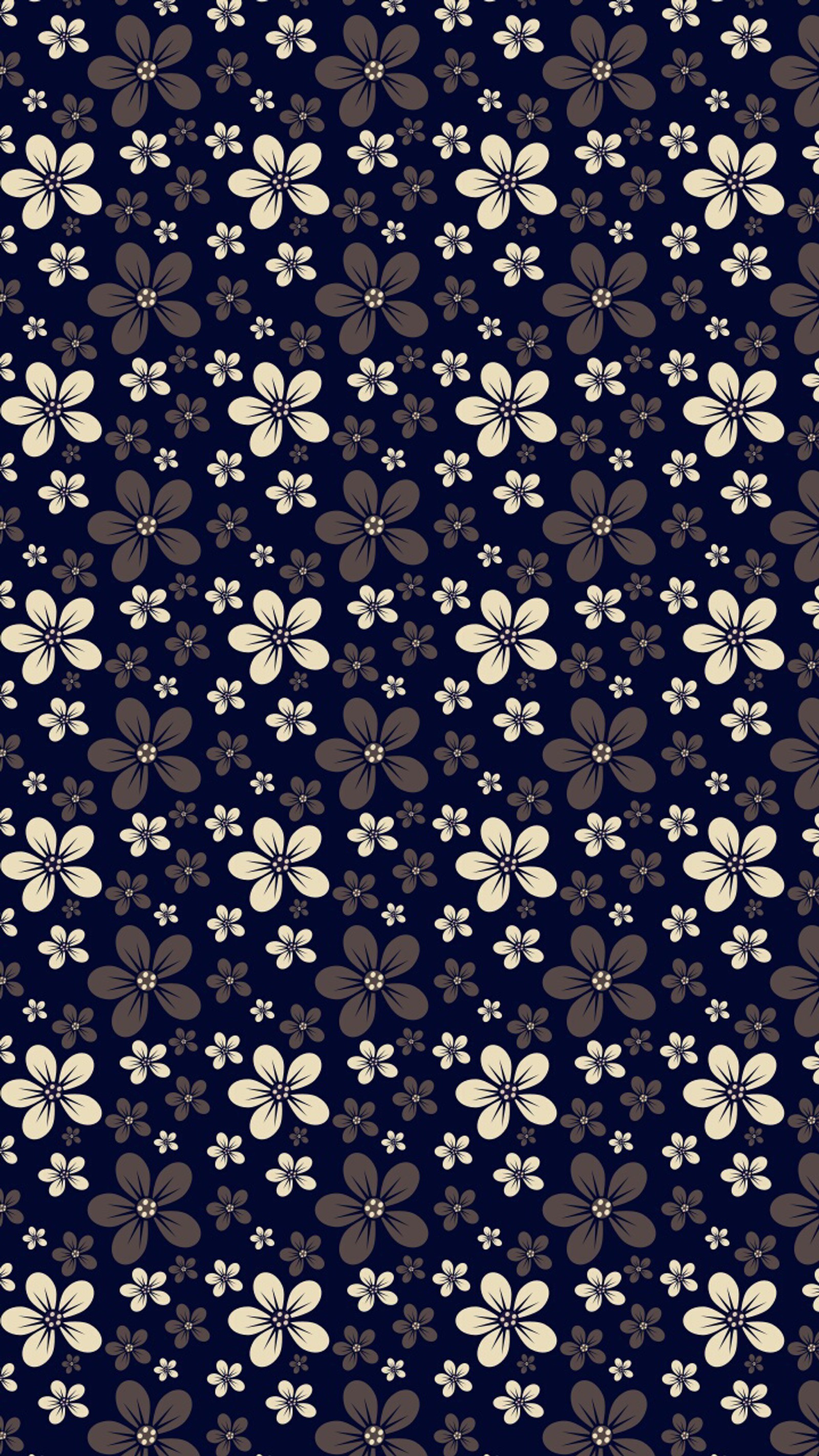 Un primer plano de un patrón de flores sobre un fondo oscuro (fondo de pantalla, flor, negro, blanco, flores)