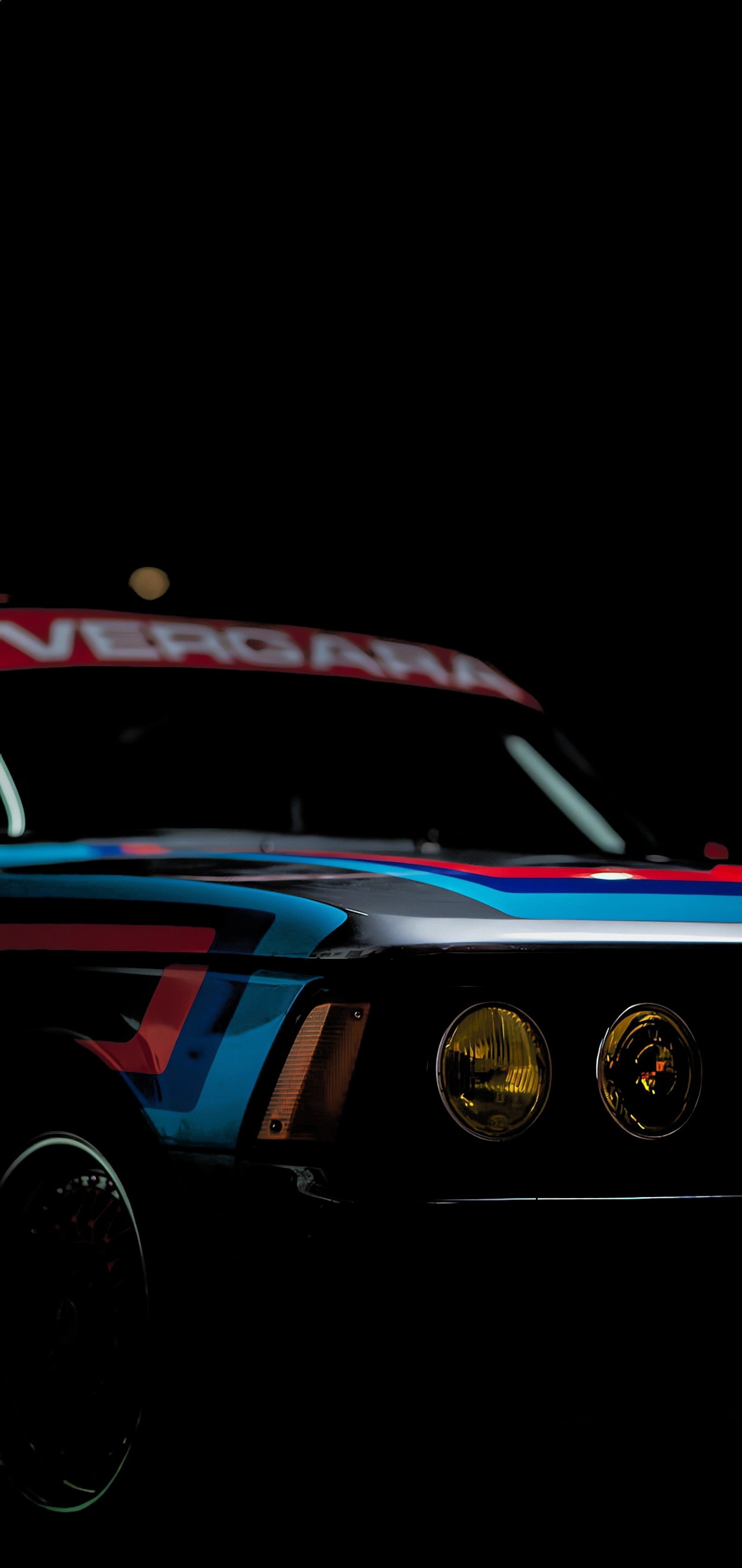 Arafed image of a bmw race car in the dark (bmw, cars, sports car, audi, sports sedan)