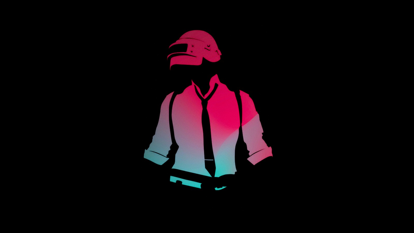 pubg, amoled, playerunknowns battlegrounds, black background, minimalist wallpaper