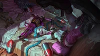 jinx, lol, league of legends, legends of runeterra, video game wallpaper