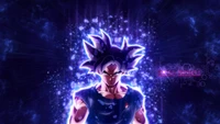 Super Saiyajin Goku: Liberando poder em uma batalha cósmica