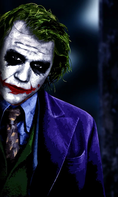 batman arkham city, visage de joker