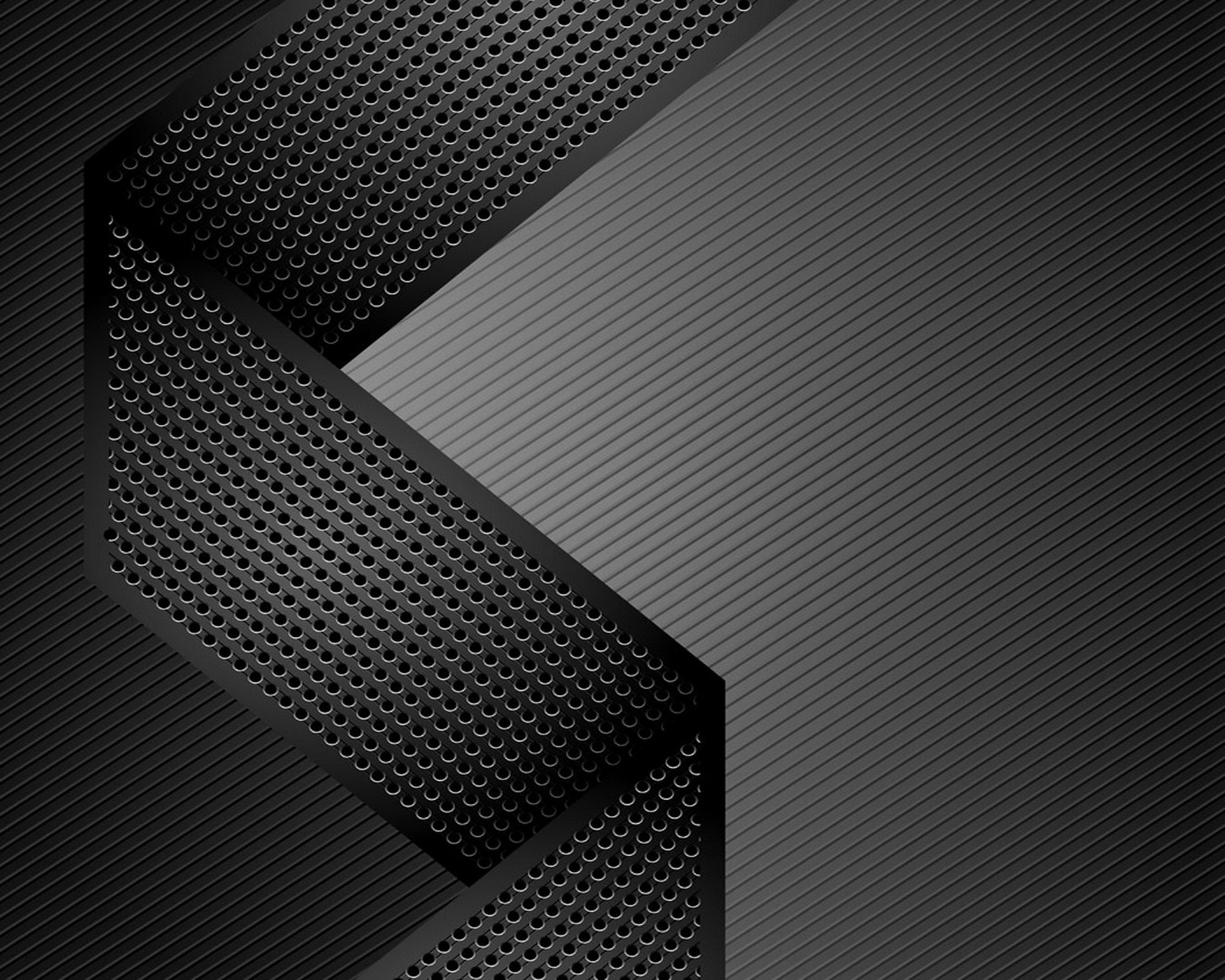 A black metal background with a diagonal design (design, metal pattern)