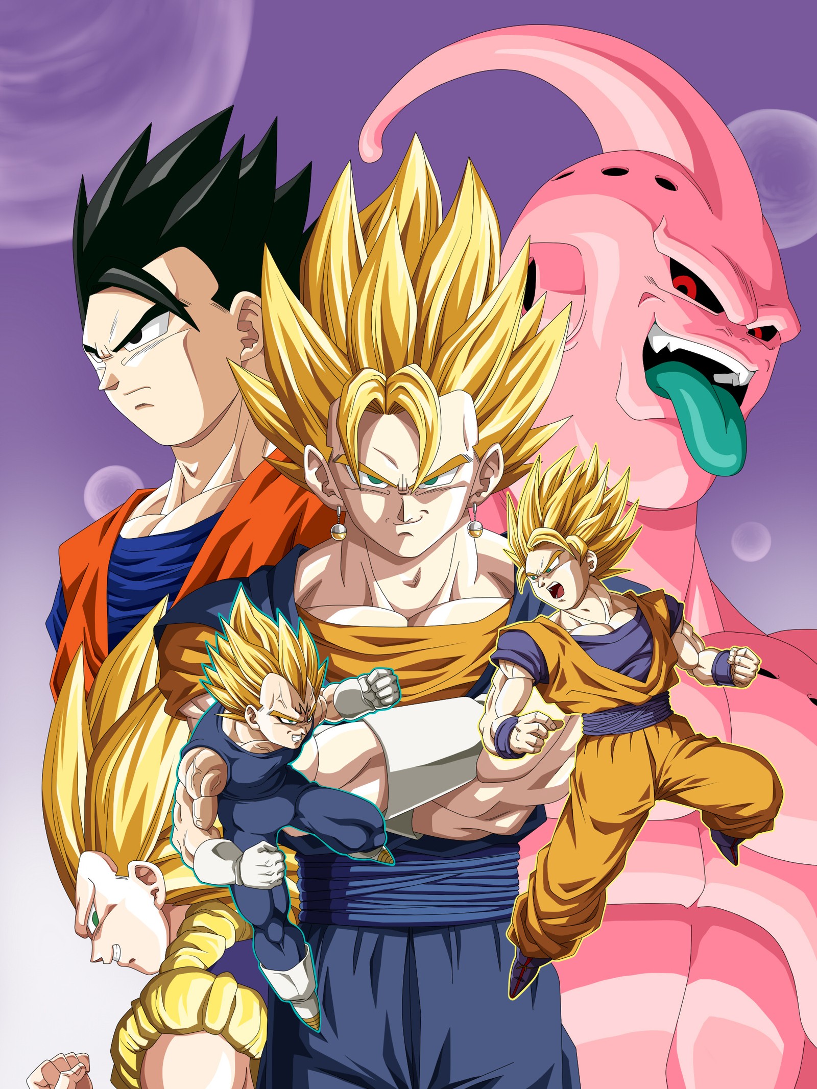 Téléchargez le fond d'écran anime, dragon ball, dragon ball z, gohan, goku