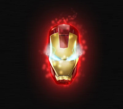 Iron Man Helmet with Glowing Effects