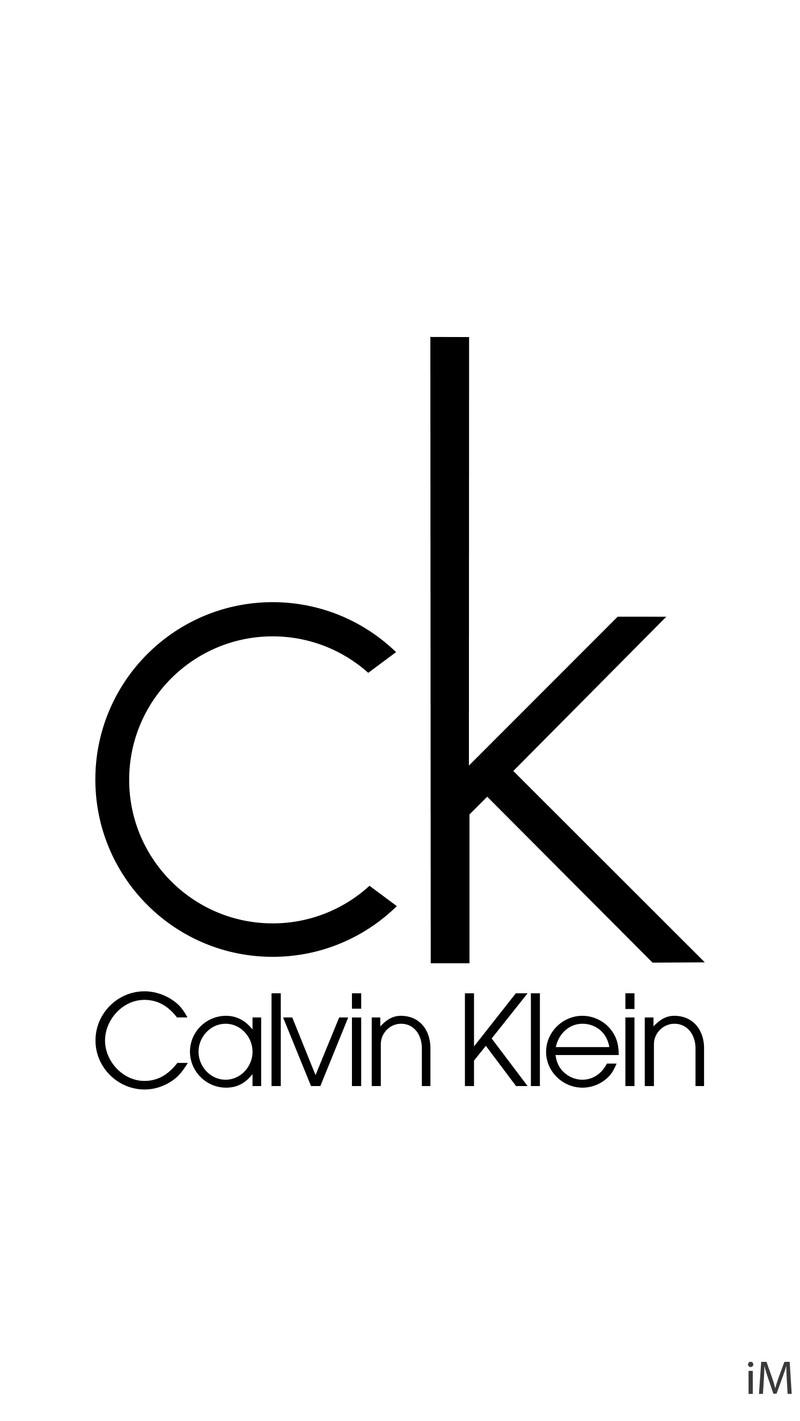 Логотип calvin klein на белом фоне (бренд, логотип)