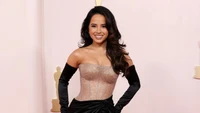 Becky G Radiates Glamour at the Oscars in a Stunning Ensemble