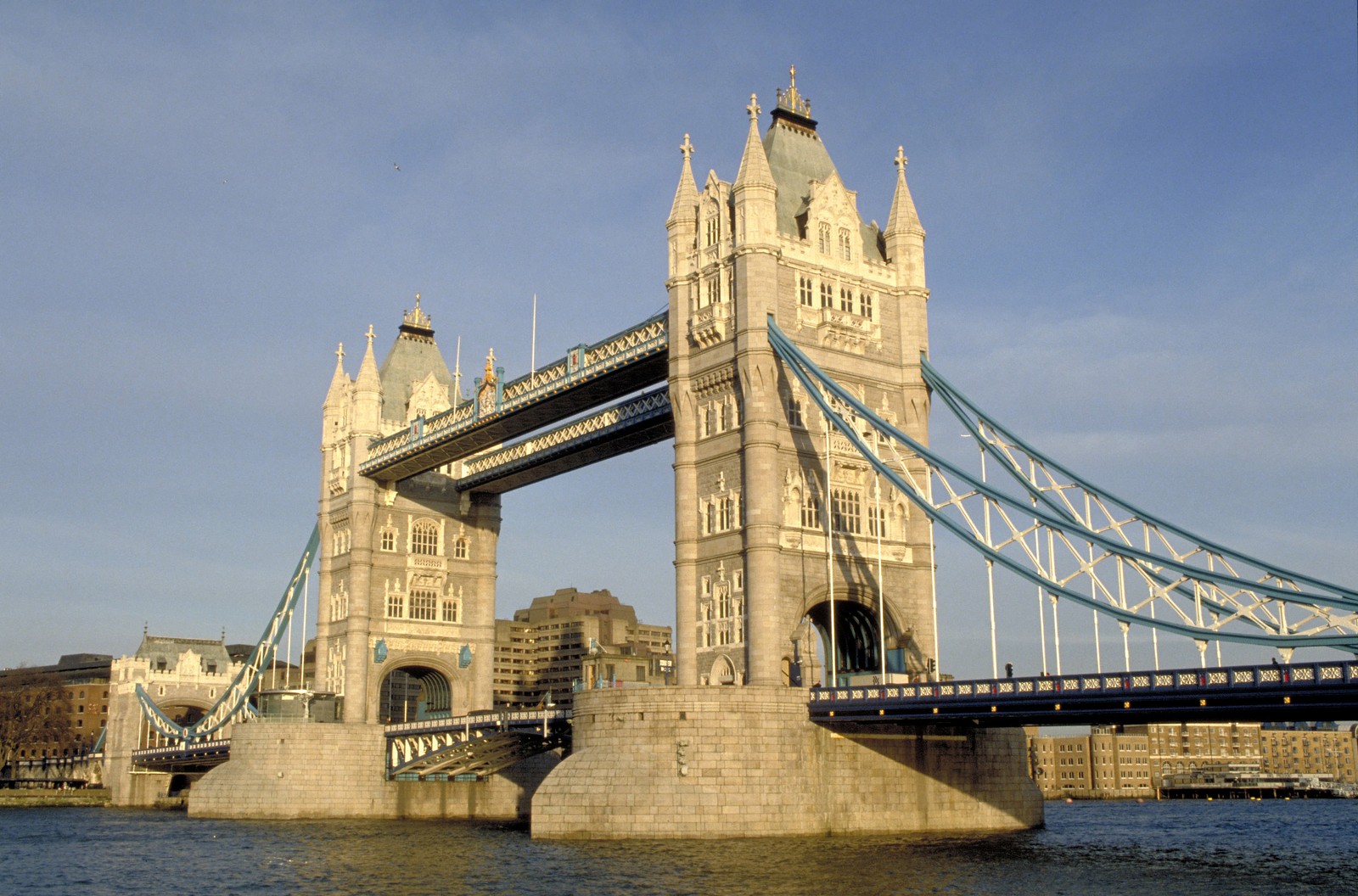 Скачать обои tower bridge, биг бен, big ben, лондонская башня, мост