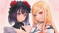 Marin Kitagawa e Shizuku Hoshino: Uma encantadora dupla de cosplay de anime