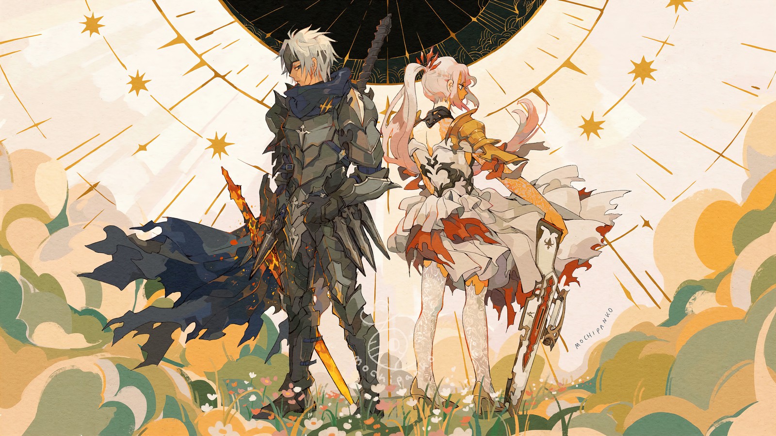 tales of arise, video game, alphen, shionne, shionne vymer imeris daymore wallpaper