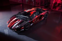 Yohji Yamamoto x Lamborghini Aventador S: Arte impressionante em movimento 2021