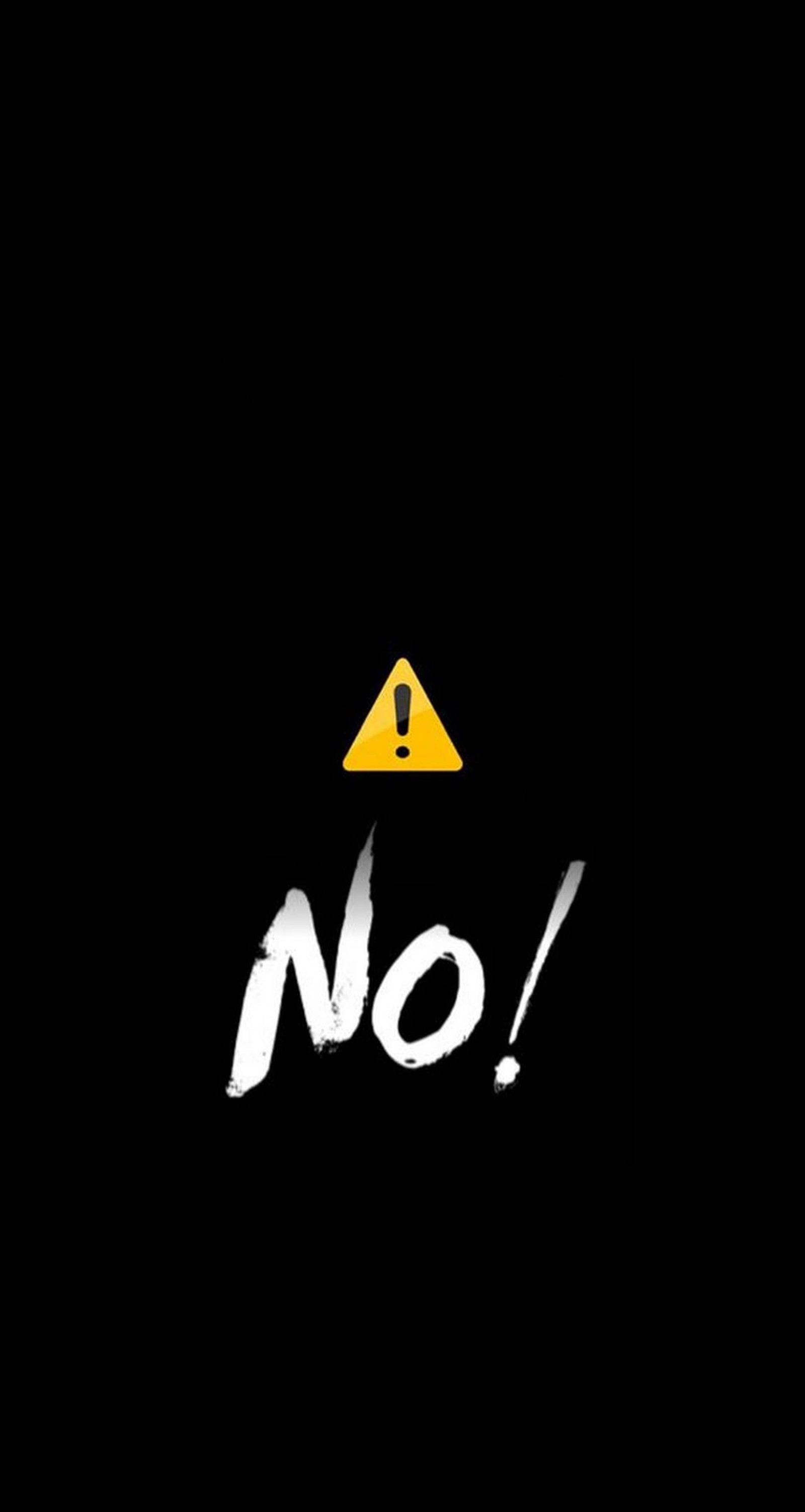 There is a yellow sign that says no on a black background (2018, black, lock, locked, logo)