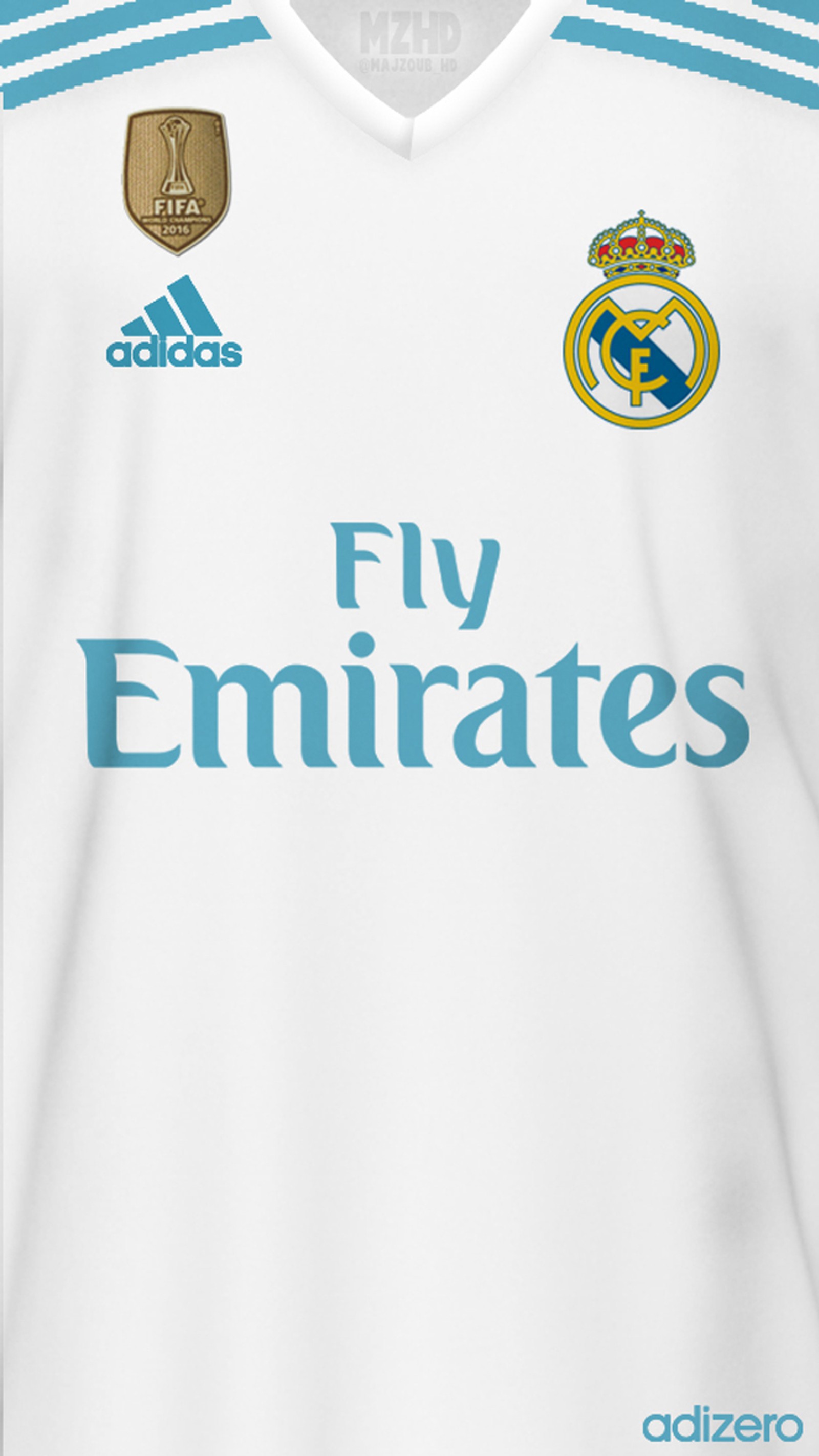 Un gros plan d'un maillot de football avec un badge dessus (2018, anime, bale, noir, bleu)