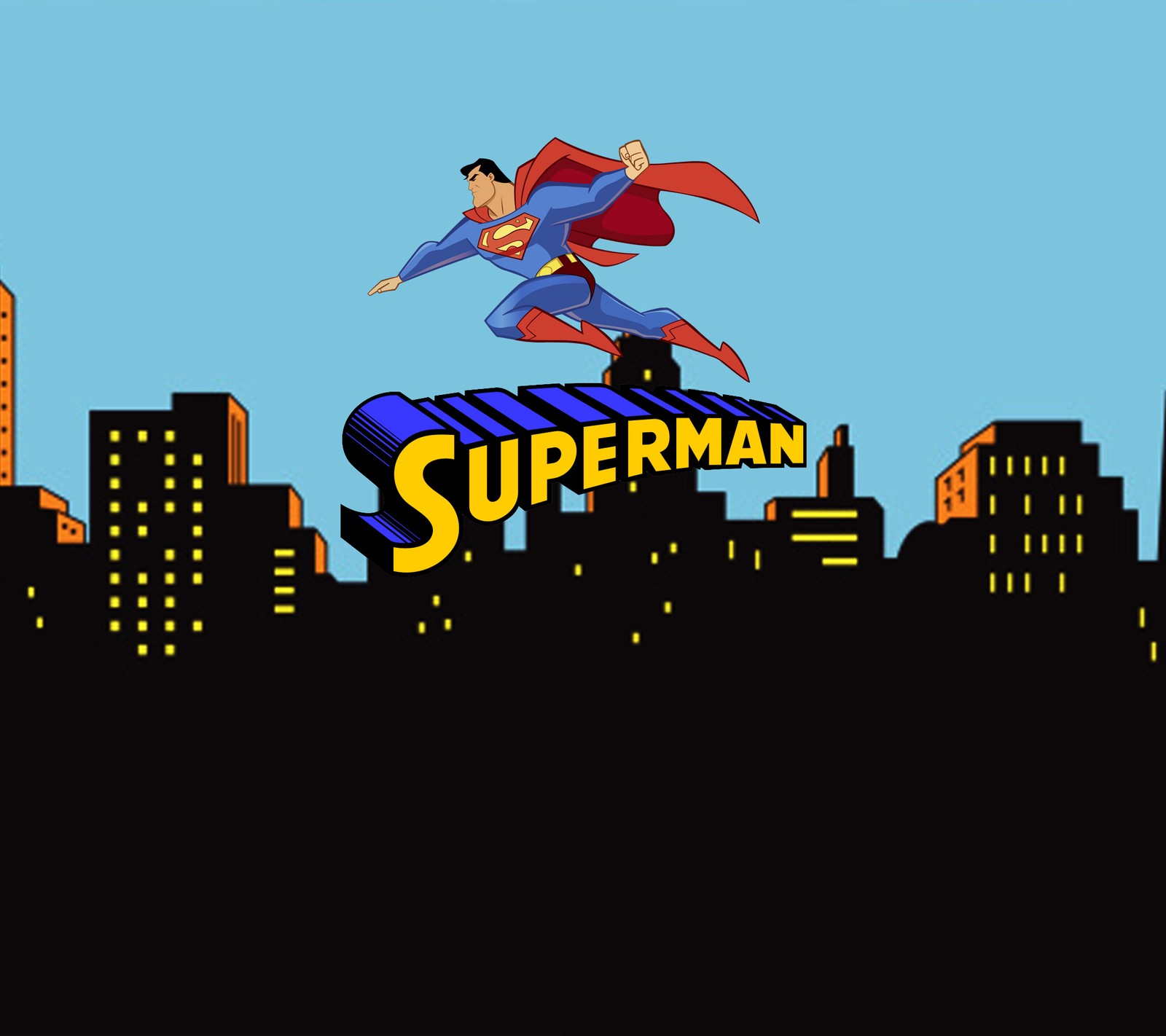 Скачать обои мультфильм, ли миллс, миллси1980, супермен, superman