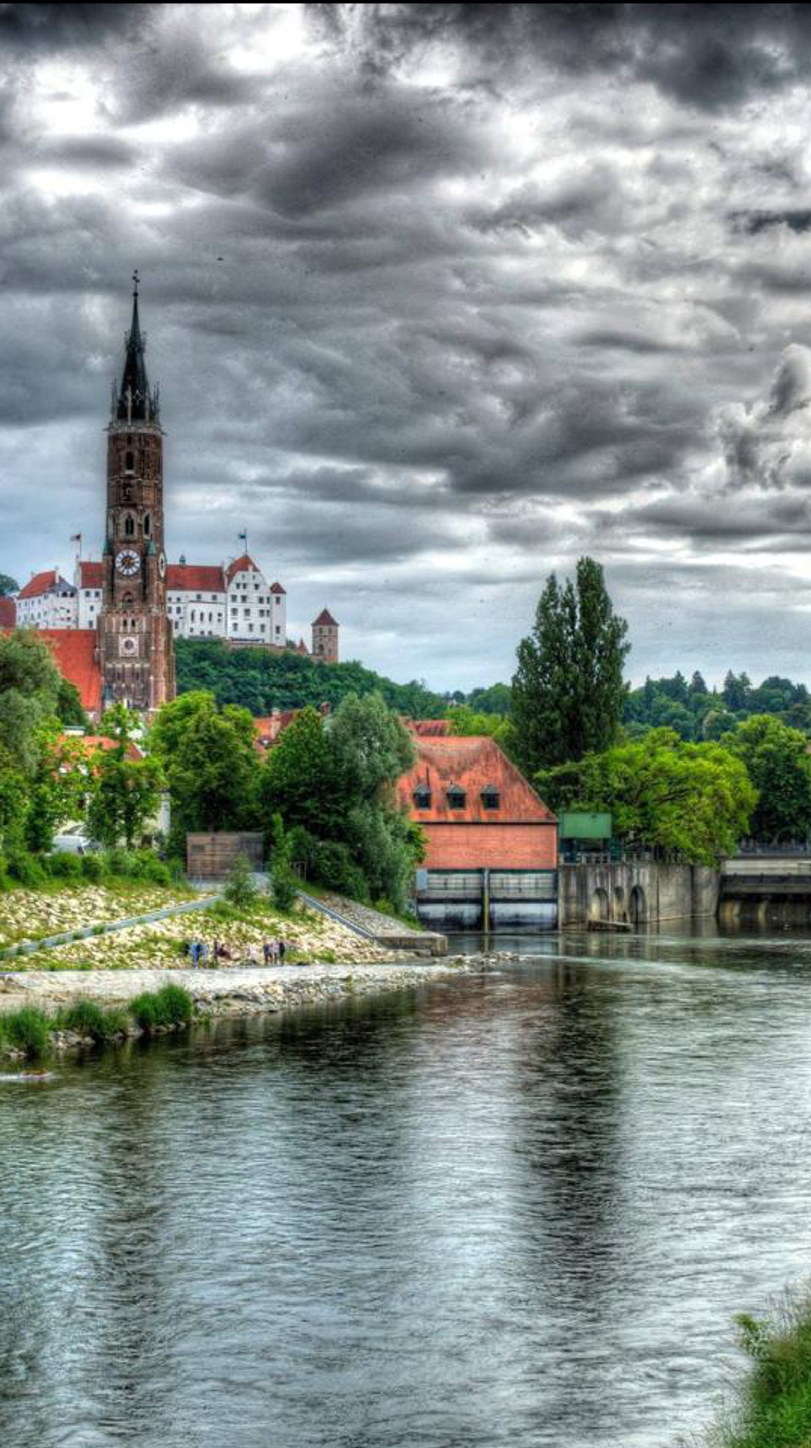 Téléchargez le fond d'écran bavière, bayern, allemagne, landshut, niederbayern