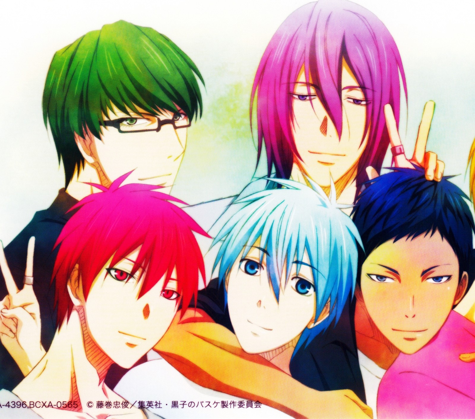 akashi, anime, aomine, kuroko, midorima wallpaper