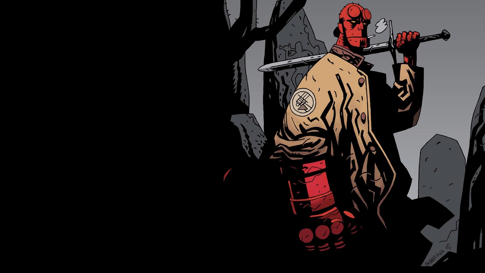 Descargar fondo de pantalla hellboy, cómics