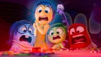 inside out 2, pixar, movie, joy, sadness wallpaper