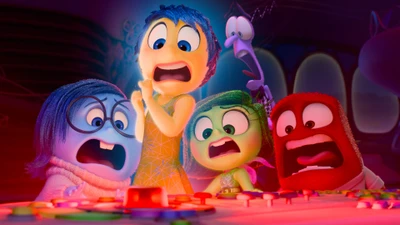 inside out 2, pixar, movie, joy, sadness