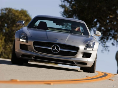 auto, sportwagen, mercedes benz sls amg, superauto, mercedes amg