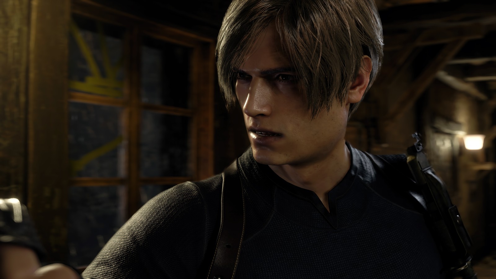 Скачать обои леон с кеннеди, leon s kennedy, обитель зла 4, resident evil 4, ремейк