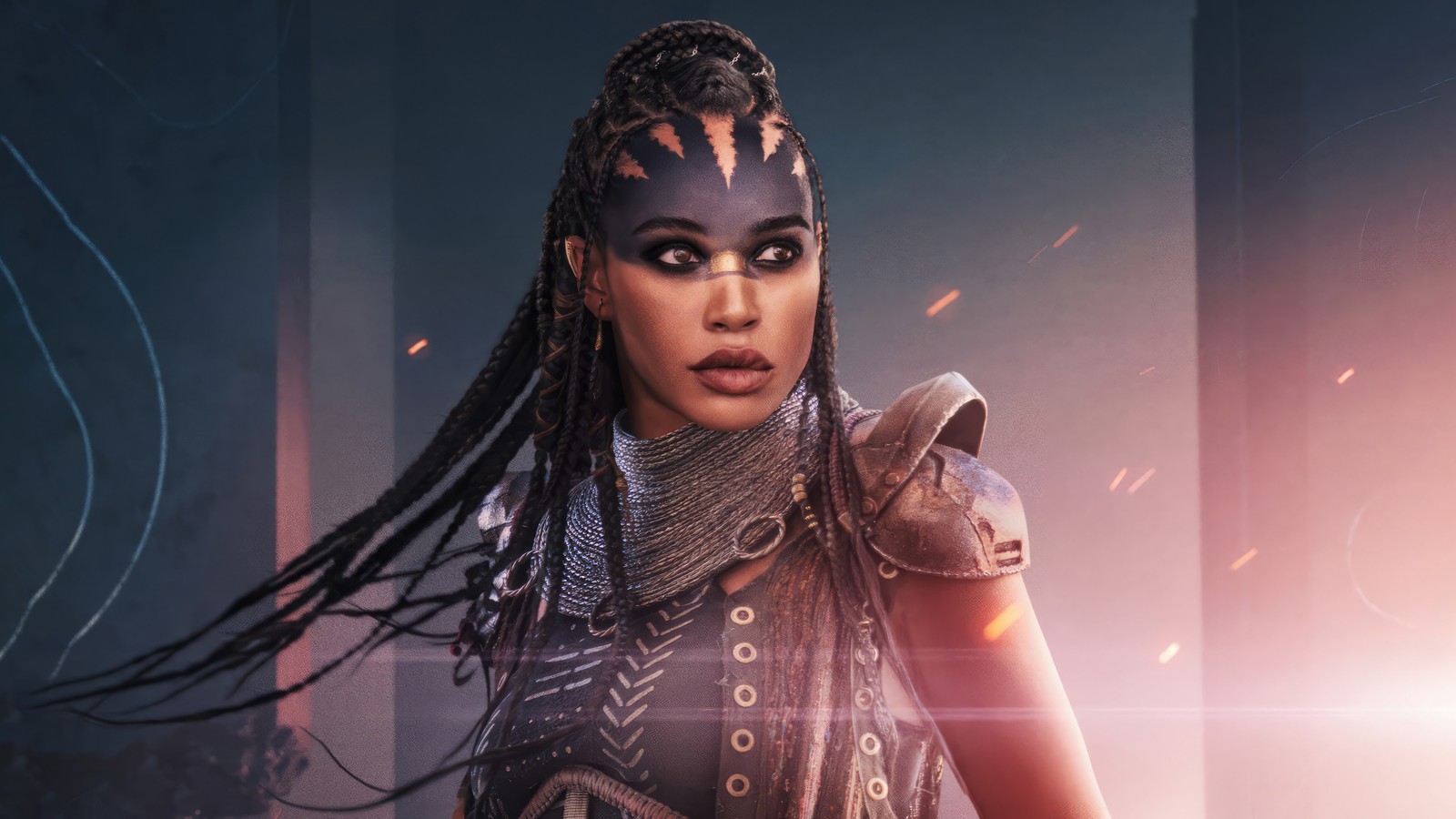 Скачать обои бунтующая луна, фильм, devra bloodaxe, cleopatra coleman