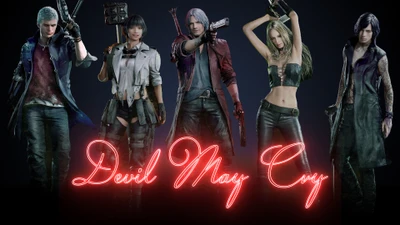 Devil May Cry 5 : Personnages iconiques en action