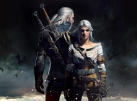 Geralt de Rívia e Ciri: Laços inquebráveis em The Witcher 3