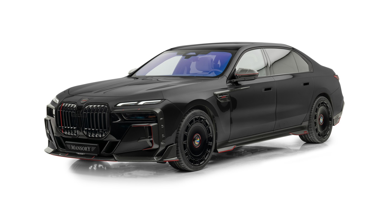 Скачать обои бмв 7 серия, bmw 7 series, мансори, mansory, 5k