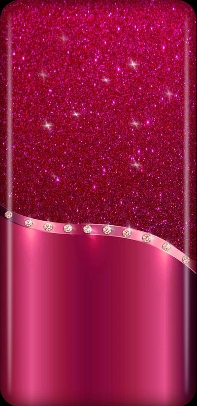 Sparkling Pink Diamond Glamour