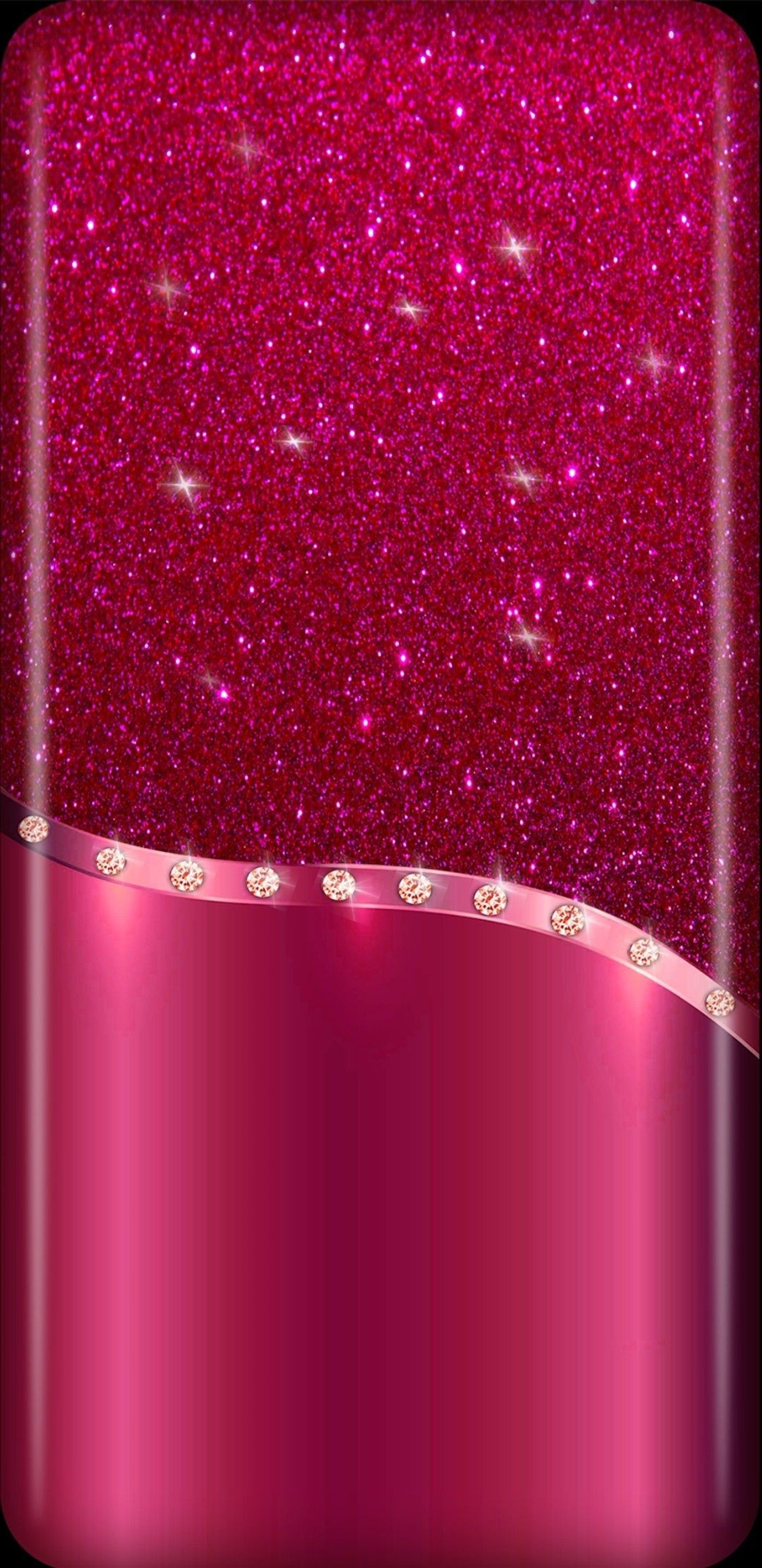 Lade diamant, mädchenhaft, glitter, rosa, hübsch Hintergrund herunter