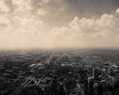 ciudad, nubes, oscuro, hd, paisaje