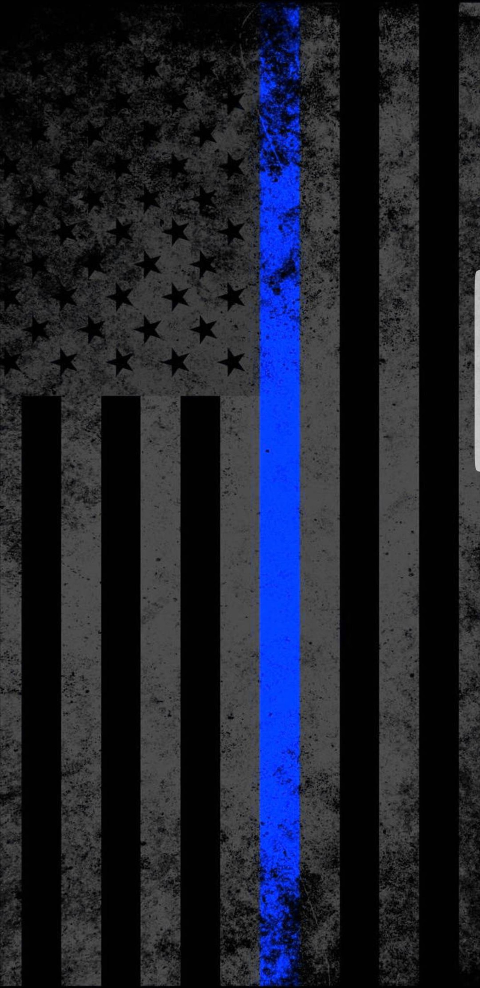 A close up of a thin blue line on a black background (911, blue, cop, flag, line)