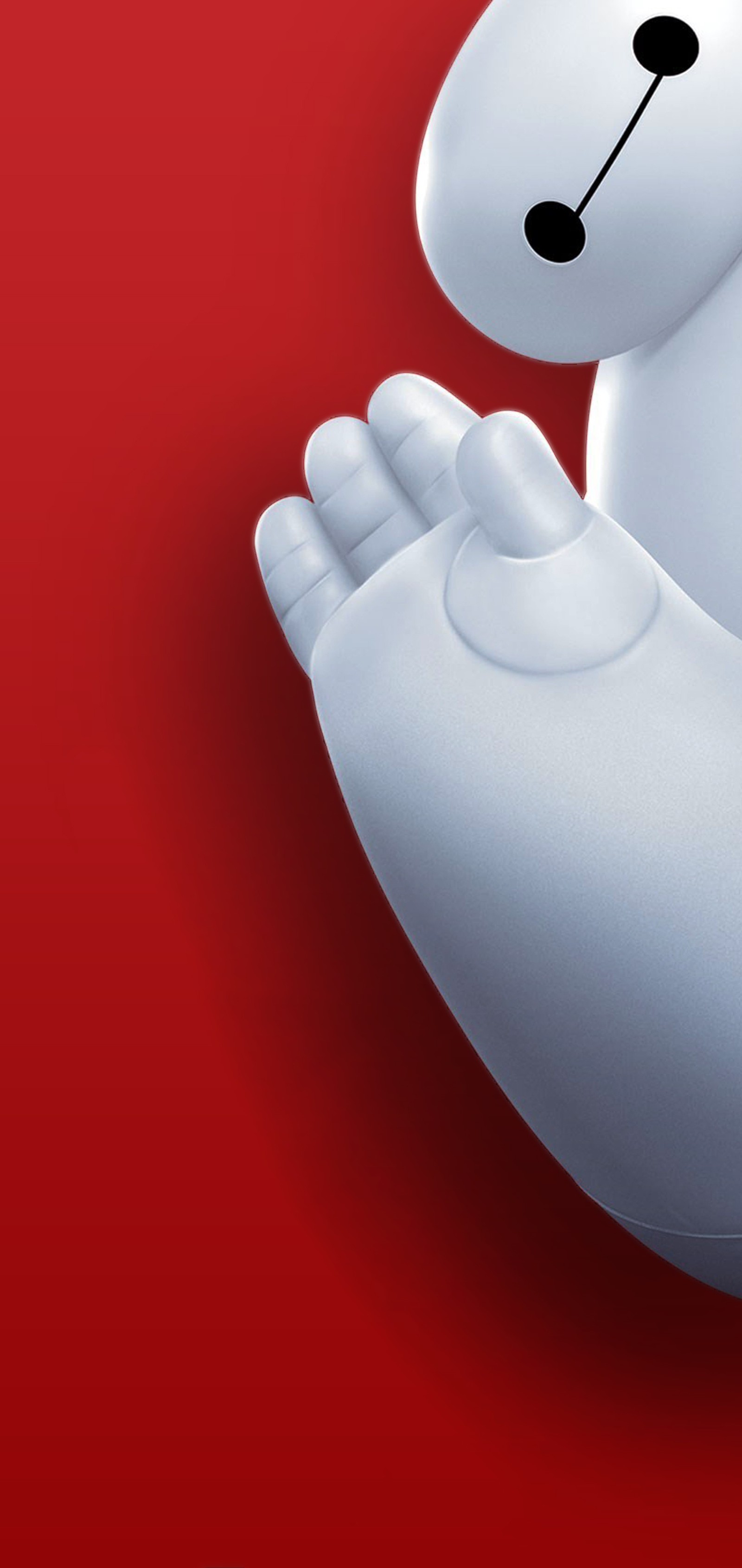 Ein arabischer hengst steht in der luft mit ausgestreckten armen (baymax, bighero6)