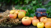 comida, alimentos naturais, fruta, planta, madeira