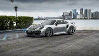 Porsche 911 Turbo S TechArt GTSport : L'élégance urbaine rencontre la puissance